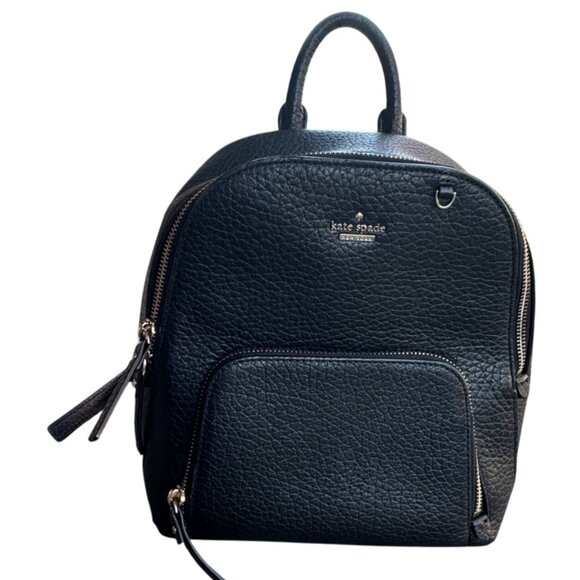 Kate Spade New York pebbled leather backpack purse - Picture 3 of 12